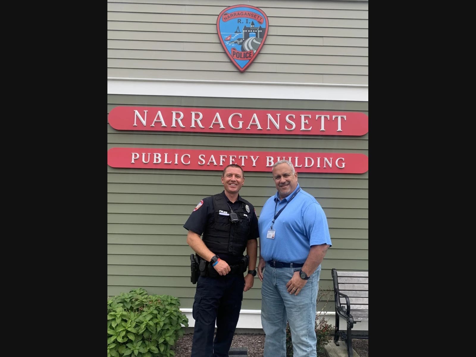 Narragansett Police Chief Sean Corrigan last week assigned Officer Kevin O'Connor as the department's new community police officer.

