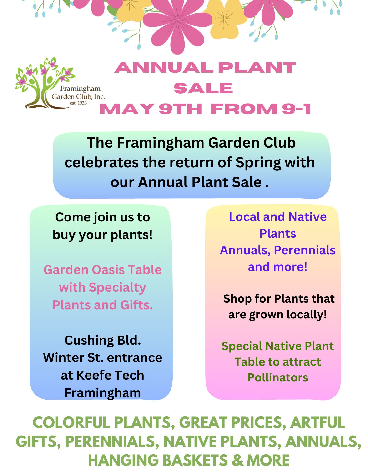 Annual Plant Sale