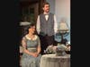 (left to right) Stacey Petricha of Stirling as Mrs. Higgins and Jim Quickstad of Berkeley Heights as Colonel Pickering