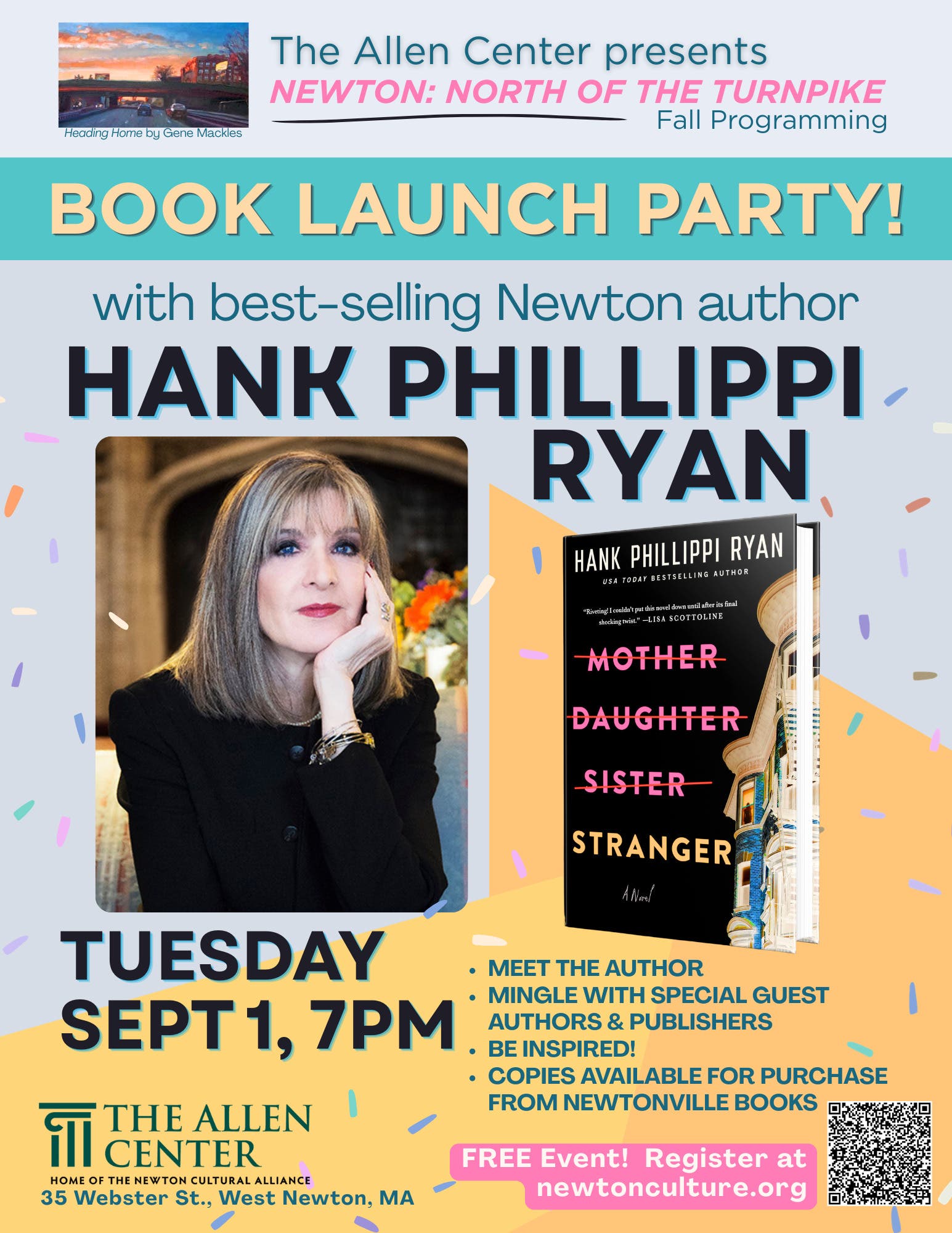 Book Launch Party with Hank Phillippi Ryan