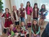 In Nashua, NH, Troop 64322 of Merrimack brought some holiday joy to residents at Benchmark Senior Living at Nashua Crossings by helping them make ornaments.