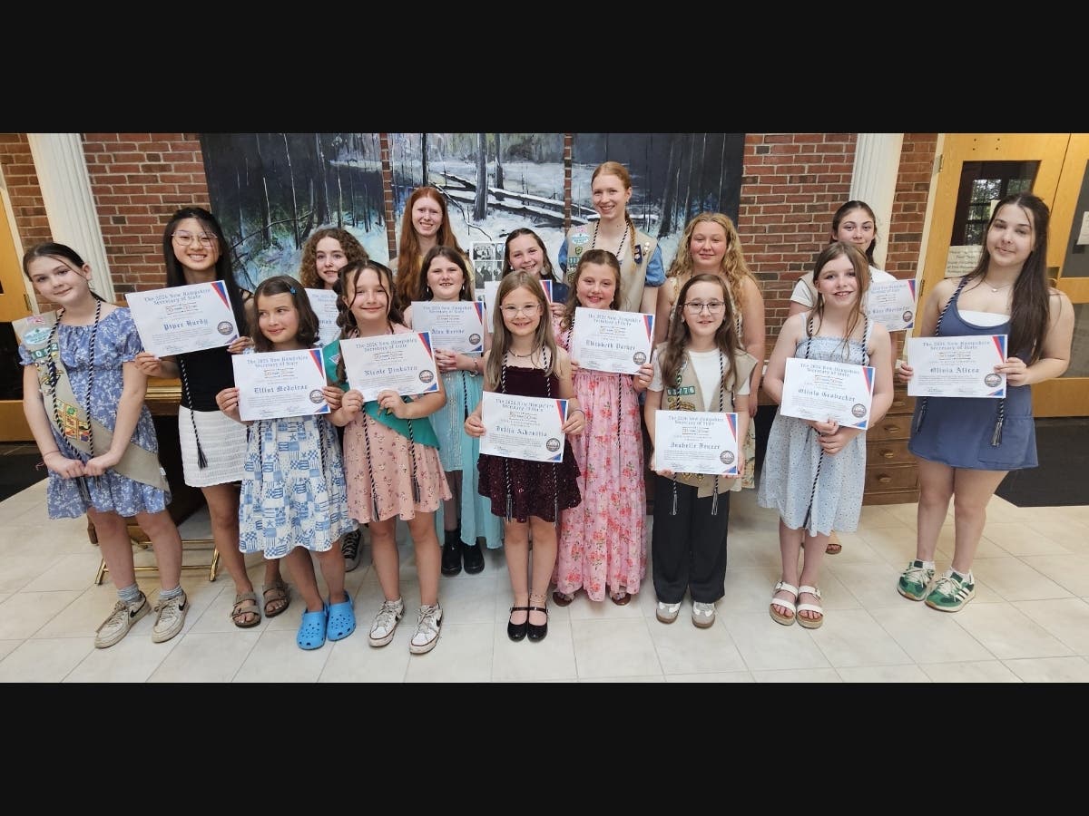 Nineteen current Girl Scouts and two former Girl Scouts were honored May 26 at 50 Students 50 Stars for their contributions to civic knowledge.