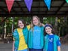From left are Alice Quigley, Annette Mathews, and Fiona Baxley, creators of the Unplug and Reset challenge. 