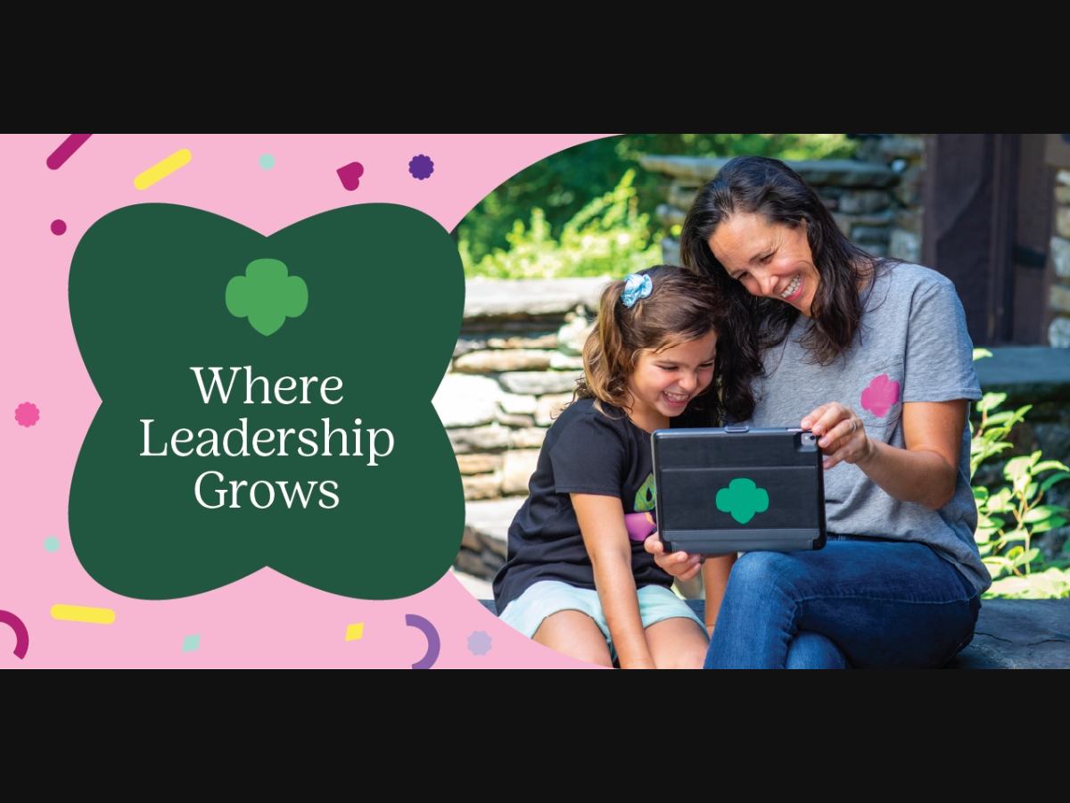 Mentor girls through Girl Scouts!