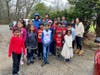 By the kids for the kids! Holiday gift drive team getting ready for a limo ride.
