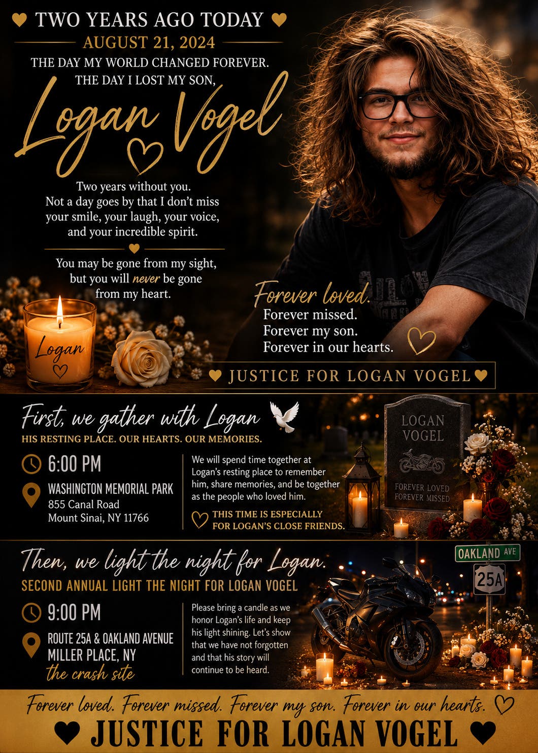 2nd Annual Light the Night for Logan Vogel