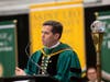 Jeffrey D. Senese gives his inauguration address at Saint Leo University 