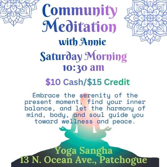 Community Meditation With Annie