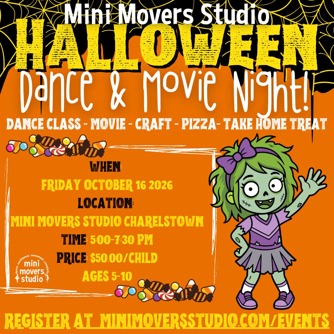 Dance & Movie Night with Mini Movers Studio!