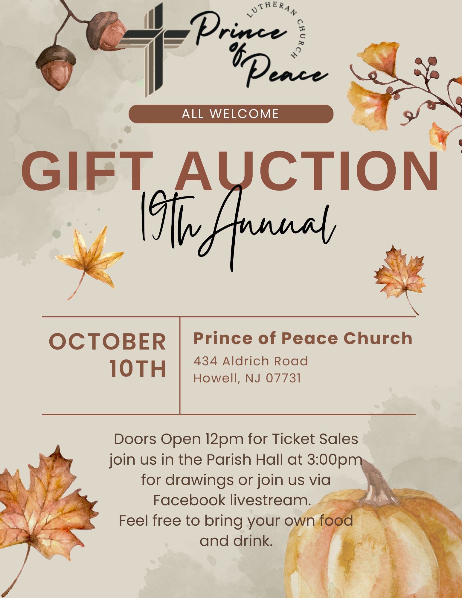 19th Annual Gift Auction