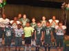 Hamden Hurricanes in their new uniform designed by J.J Gibson