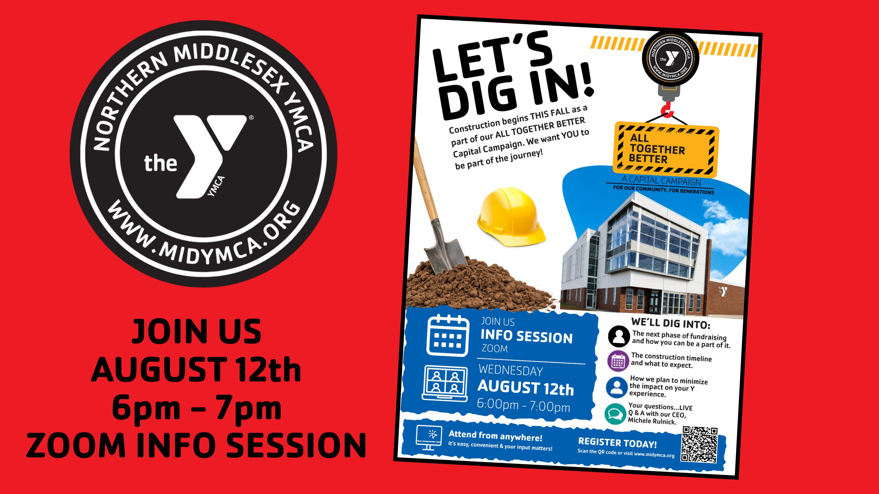 Join us for a ZOOM All Together Better INFO SESSION