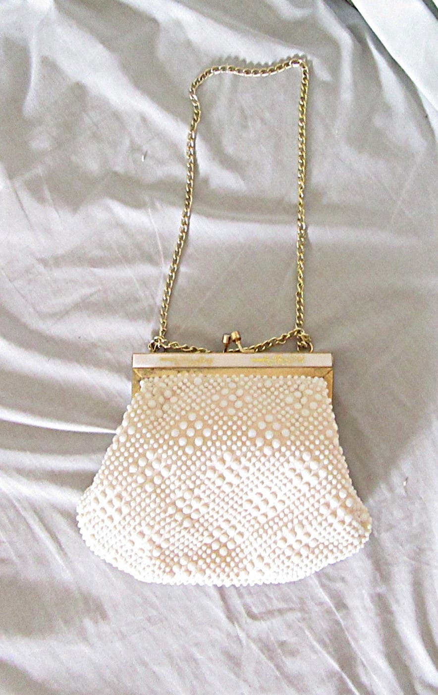vintage beaded evening bag