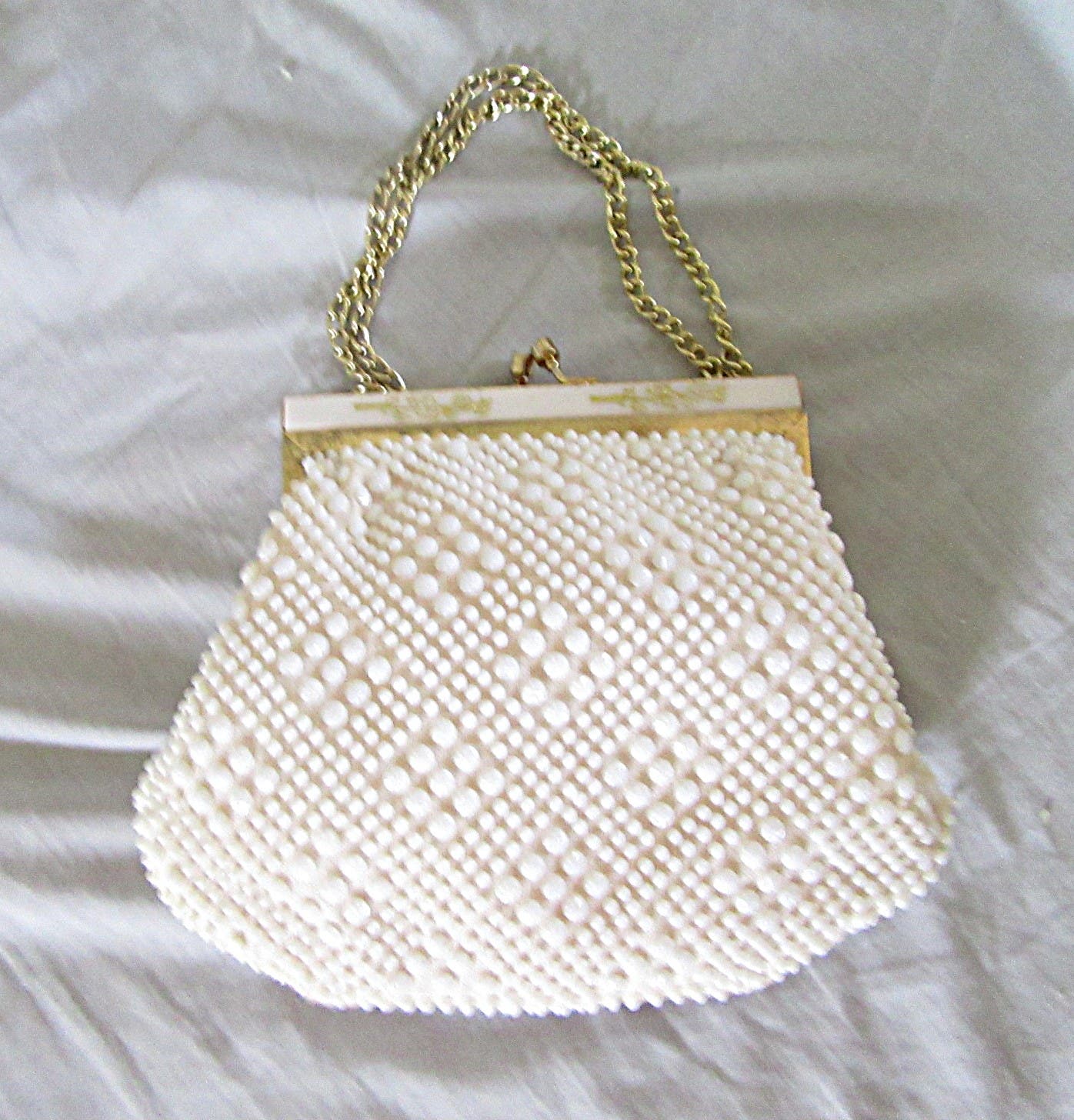 vintage beaded evening bag