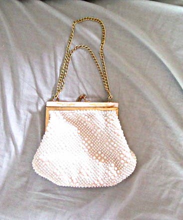 vintage beaded evening bag
