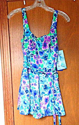 size 12 ladies swimsuit