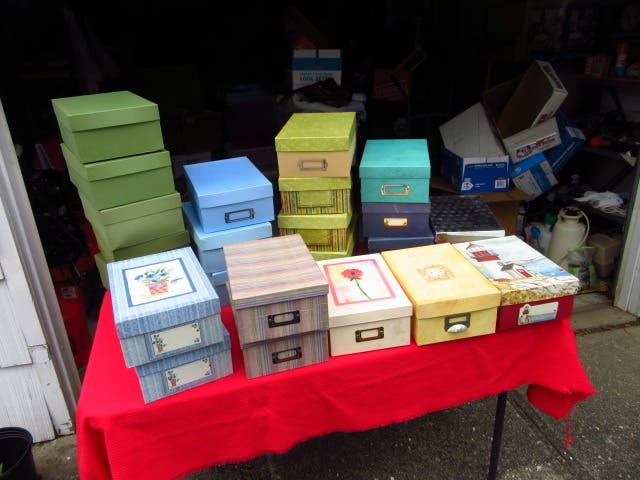 decorative storage boxes