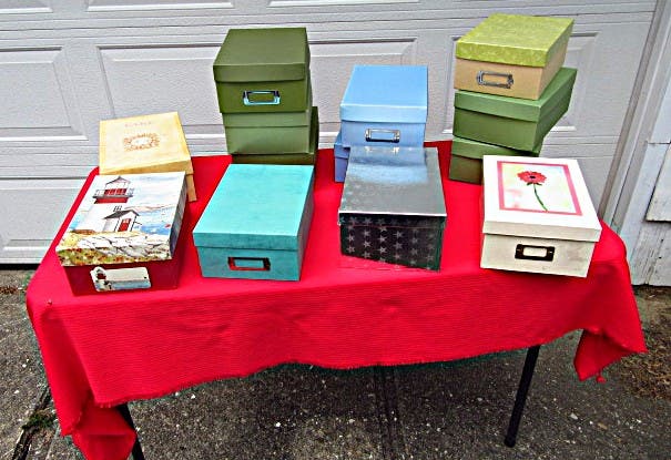 decorative storage boxes