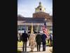 Veterans and other community members participated in Centenary University's 9/11 remembrance.