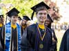 Graduates process at Centenary University's 151st commencement.