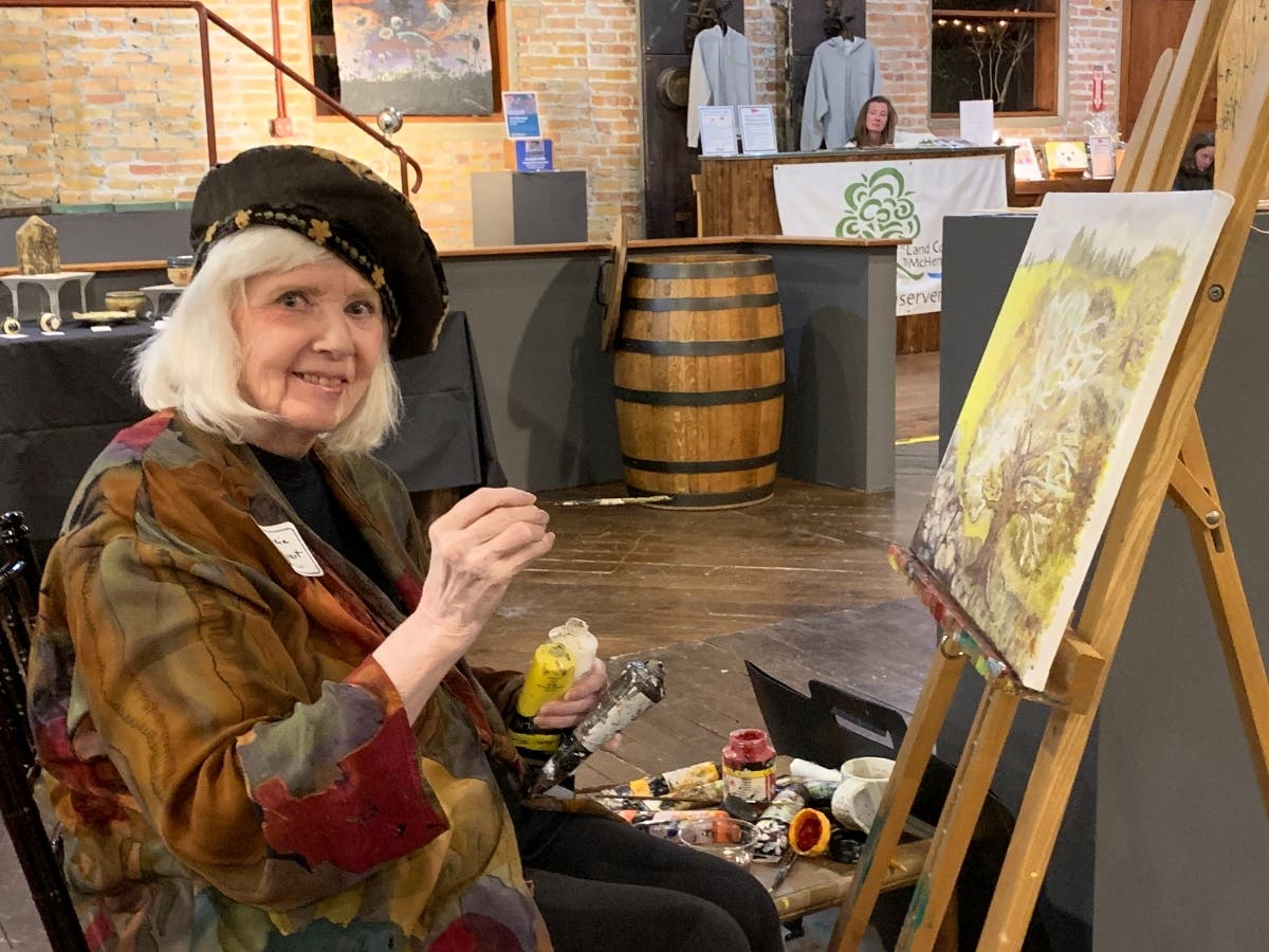 The Art of the Land art show and fundraiser is online at ArtoftheLand.org. All proceeds from the event support land preservation in McHenry County. 