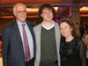Alex Matheson with his parents, David and Ellen