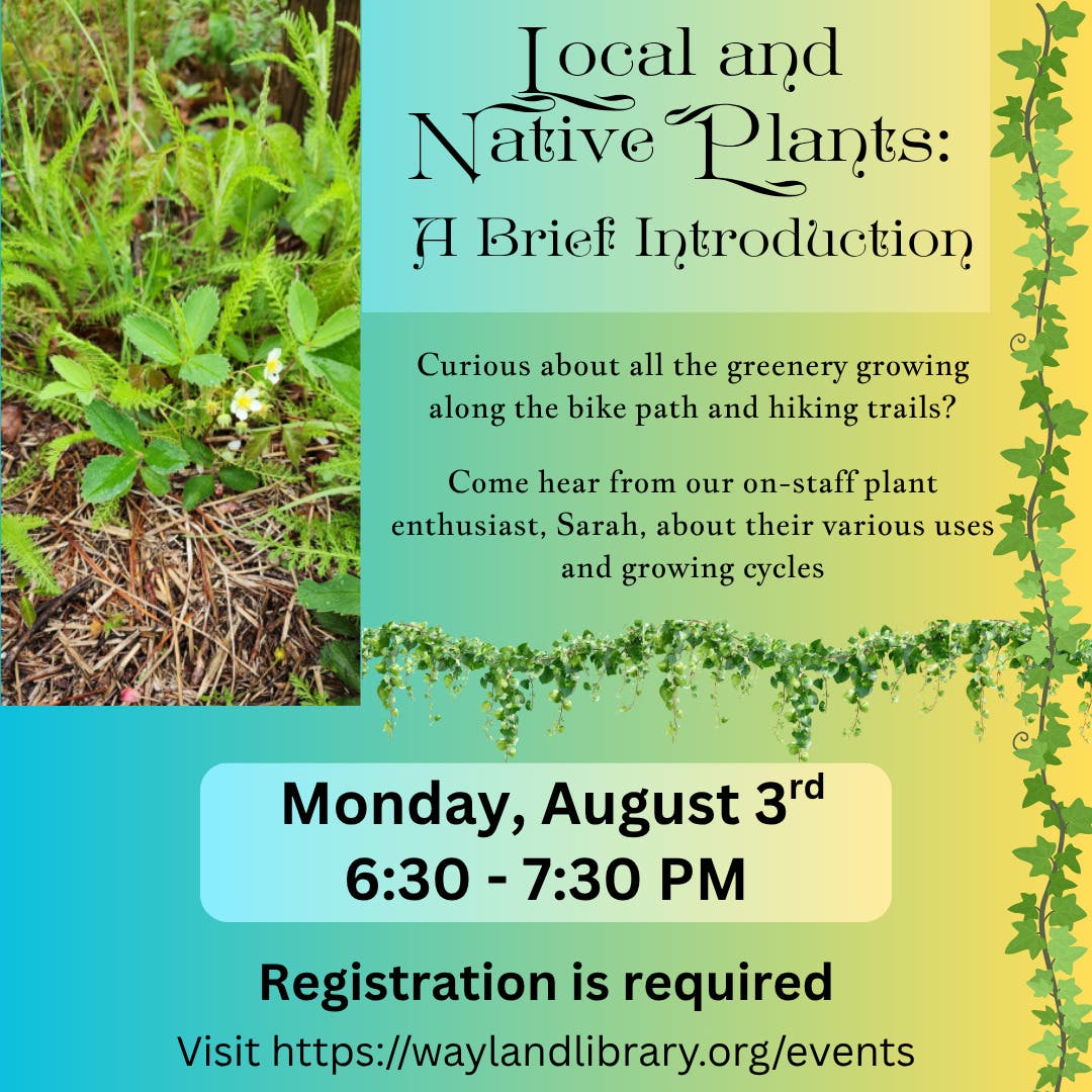 Local and Native Plants: A Brief Introduction