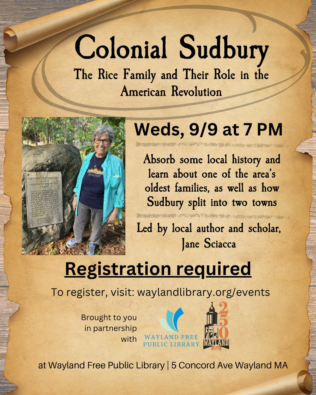 Colonial Sudbury, The Rice Family and their Role in the American Revolution