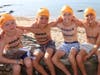 The Kids' Splash portion of the Swim Across America - Fairfield County open water swim was a huge draw for area children and families who also wanted to "make waves to fight cancer."