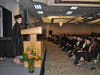 Student speaker at the traditional graduation ceremony