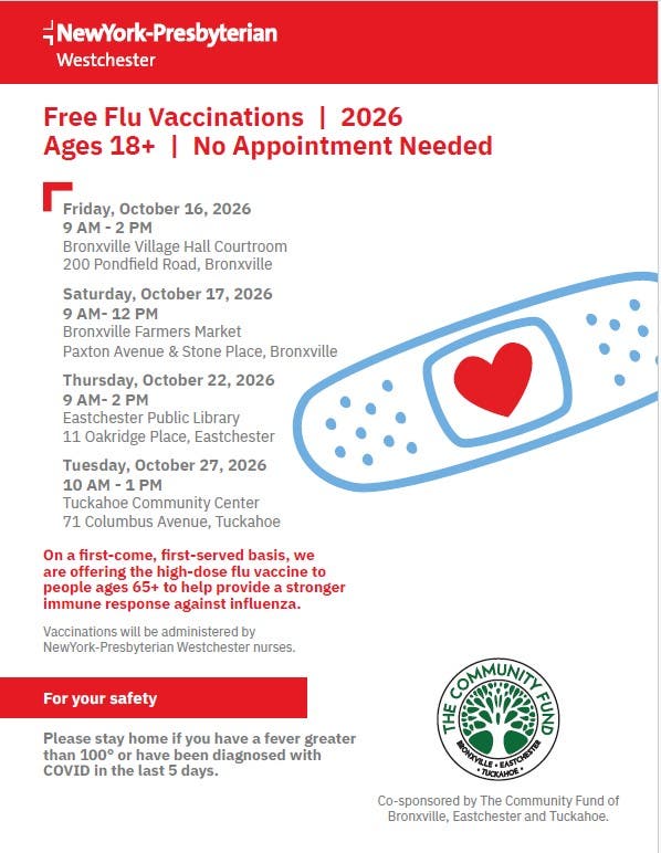 Free Flu Vaccinations