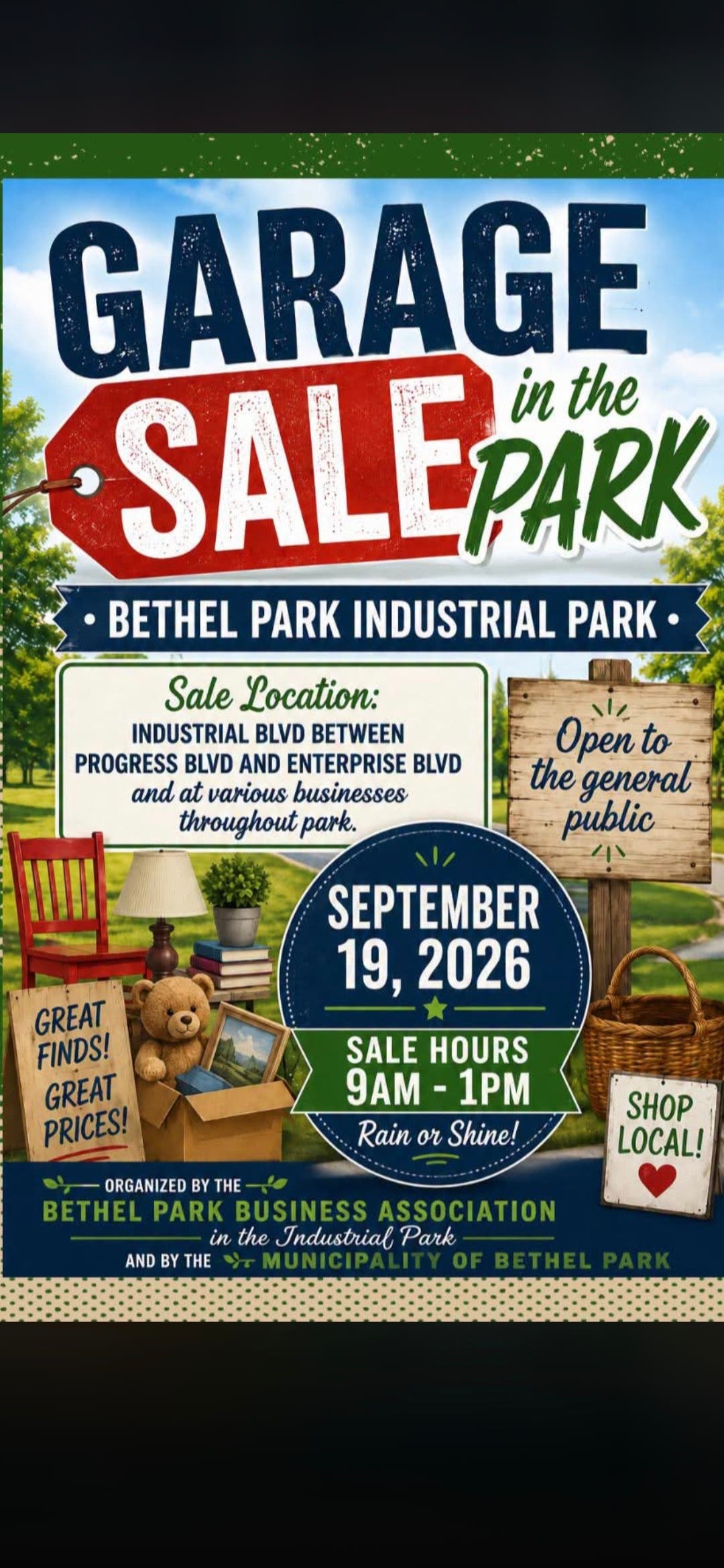 Garage Sale in the Park