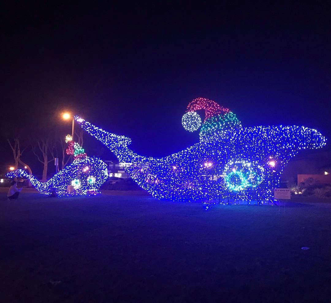 Christmas Genie Lamps