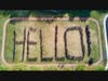Students at Palos South Middle School spelled out 'hello' for Start with Hello Week in September.