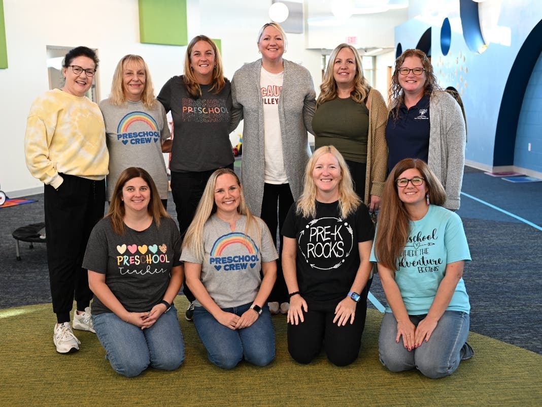 Palos West Elementary’s early childhood program was recently recognized by the Illinois State Board of Education with their Gold Circle of Quality Award.