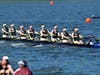 Simsbury girls first varsity boat powers to the finish line