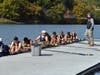 Boys first varsity boat with Coach Adam Askham at the New England Jr & High School Fall Championships, October 13