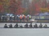 Girls first varsity crew braves the rain at the Head of the Fish, October 27