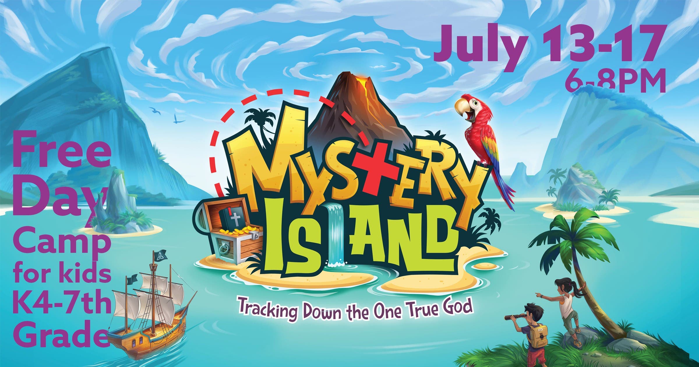 Mystery Island VBS Kids Camp