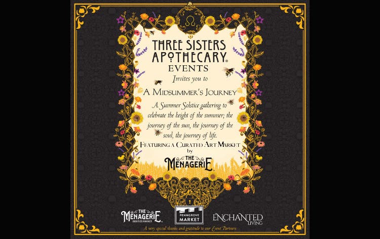 A Midsummer's Journey at Three Sister's Apothecary