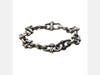 Men's Stainless Steel Antique Distressed Mariner Chain Bracelet by INOX Jewelry