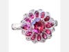 Clarisse Ring by Cecile Raley Designs. Featuring  Burmese spinel and diamonds, set in 14K white gold.