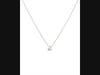 Gemini and Sagittarius Necklace by Starlust Jewelry. 14K White Gold
