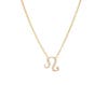 Leo Diamond Necklace by Starlust Jewelry. 14K Yellow Gold.