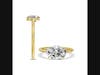 East West Solitaire Diamond Ring