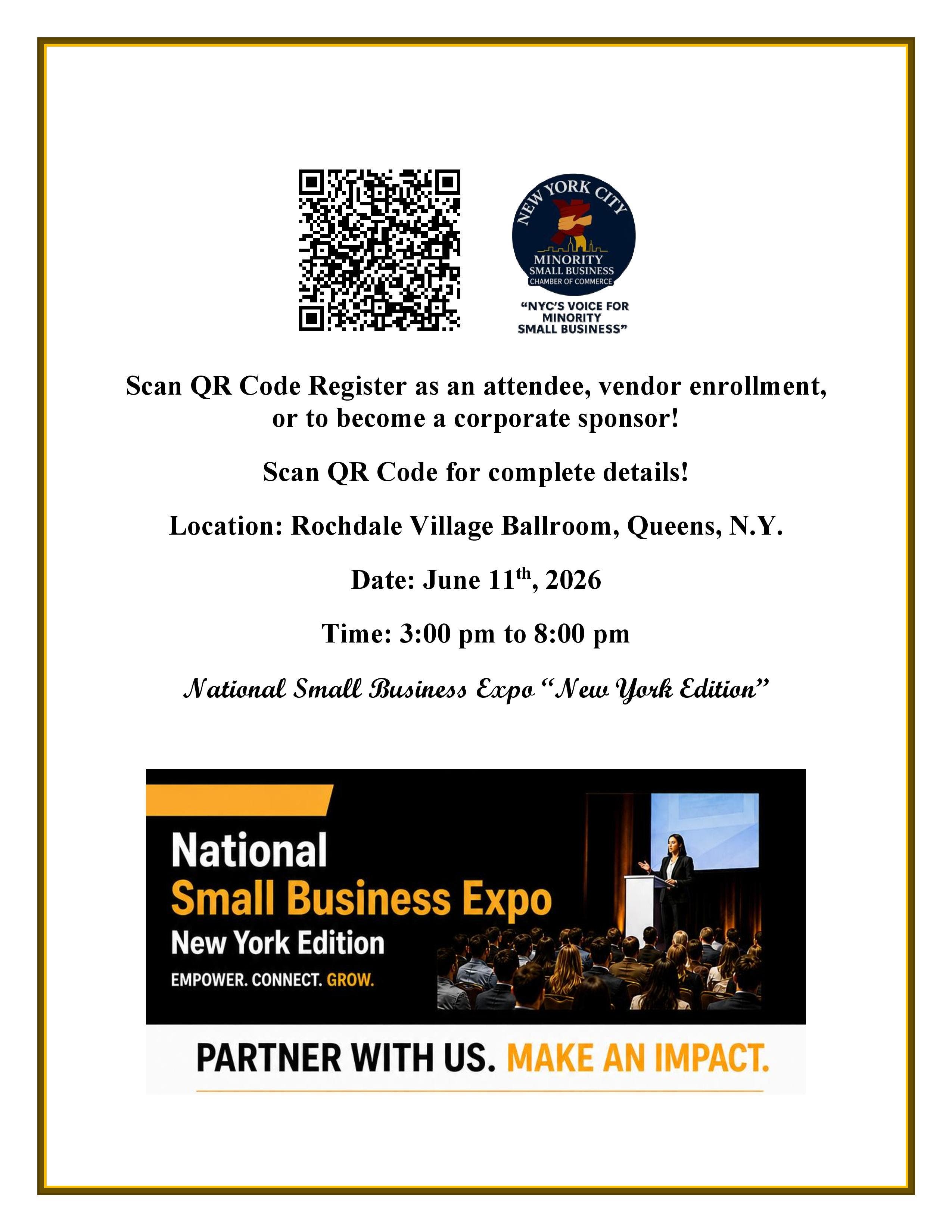 National Small Business Expo "New York Edition"