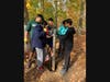 From left to right:
Ved Parekh, Rishi Agrawal, Lucas Xu, Siddharth Avhad, and Krish Shah during Krish’s Eagle Project installing posts for park signs at Thompson Park in Lincroft, NJ on November 13, 2021