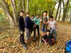 From left to right:
Krish Shah, Ved Parekh, Nirvik Patel, Siddharth Avhad, Lucas Xu, Keshav Patel, and Anay Bhatt.  Krish and volunteer scouts at his Eagle Project. 