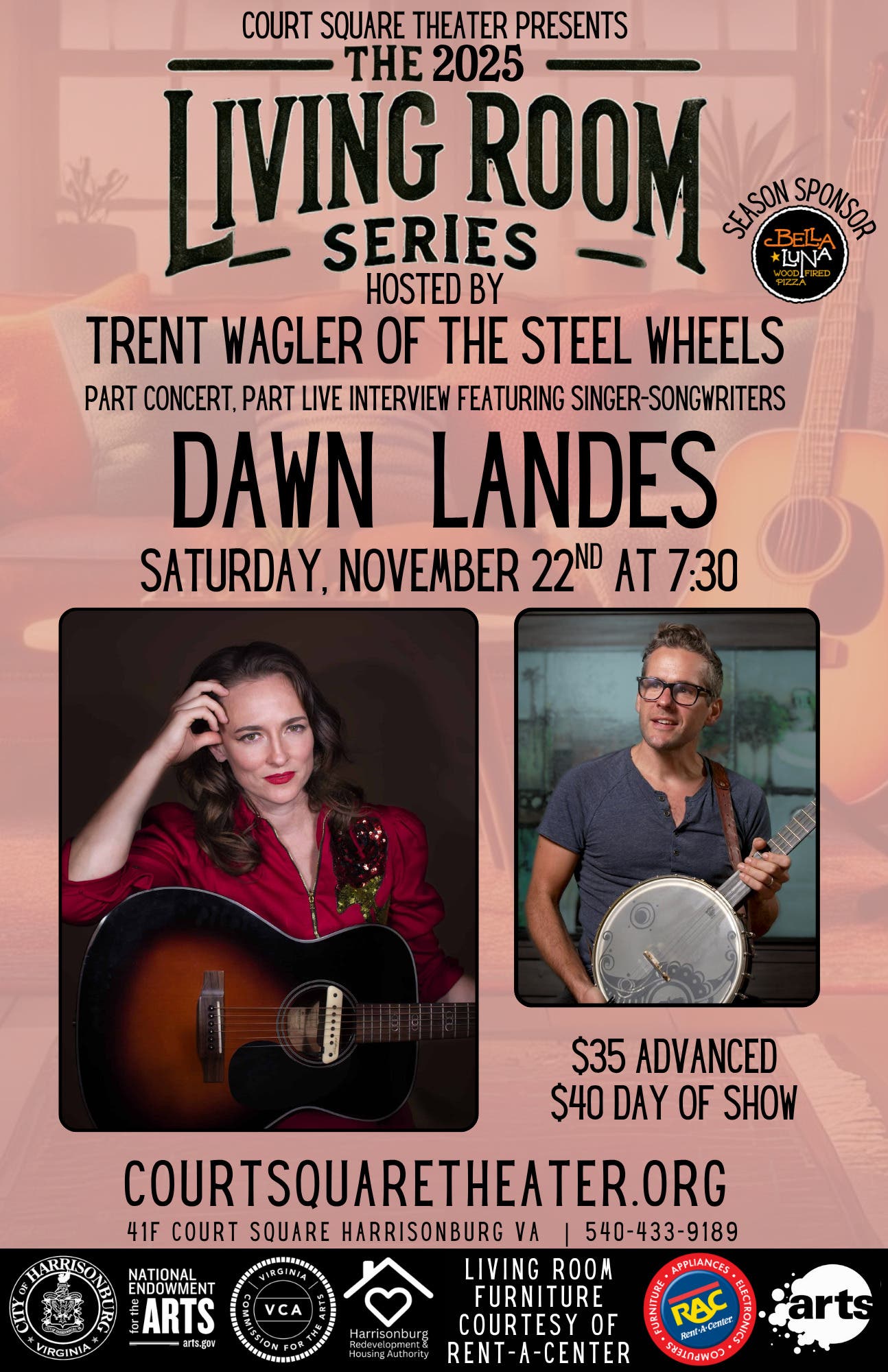 Court Square Theater Living Room Series - Dawn Landes