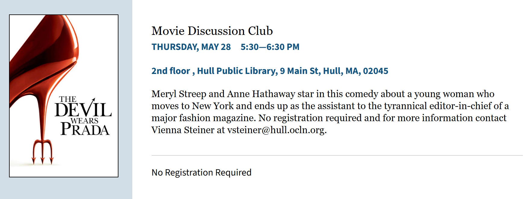 Movie Discussion Club